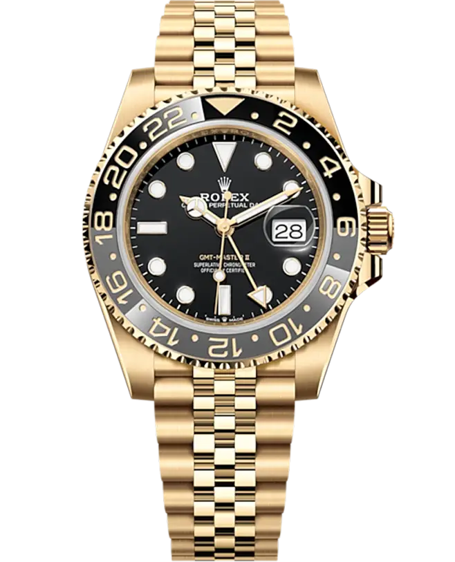 GMT-Masterll Oyster, 40 mm, Yellow Gold (2025)