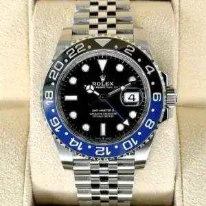 NEW 2025 Rolex GMT-Master II "Batgirl" 40mm 126710BLNR Jubilee Black Dial