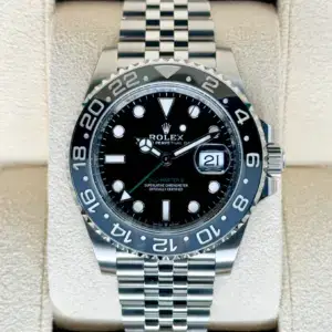 NEW 2025 Rolex GMT-Master II Bruce Wayne 40mm 126710GRNR Black Dial