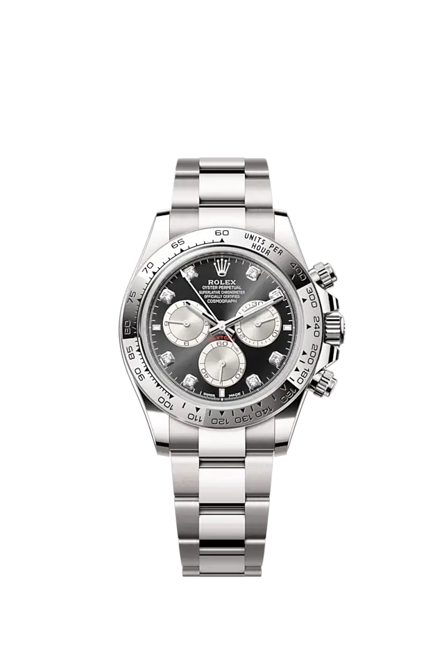 Rolex Cosmograph Daytona 40mm, 18k White Gold, Ref# 126509-0002
