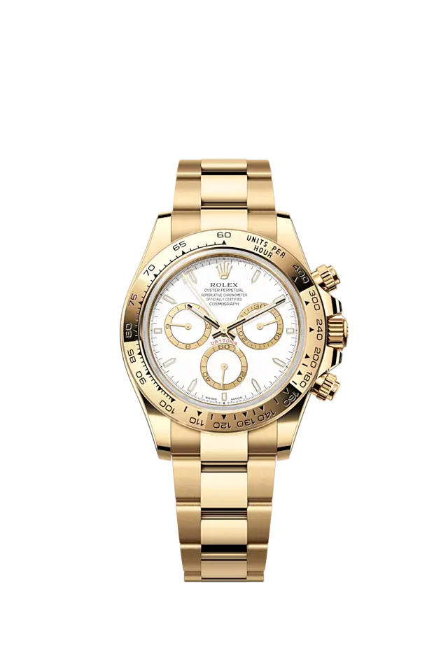 Rolex Cosmograph Daytona 40mm, 18k Yellow Gold, Ref# 126508-0001