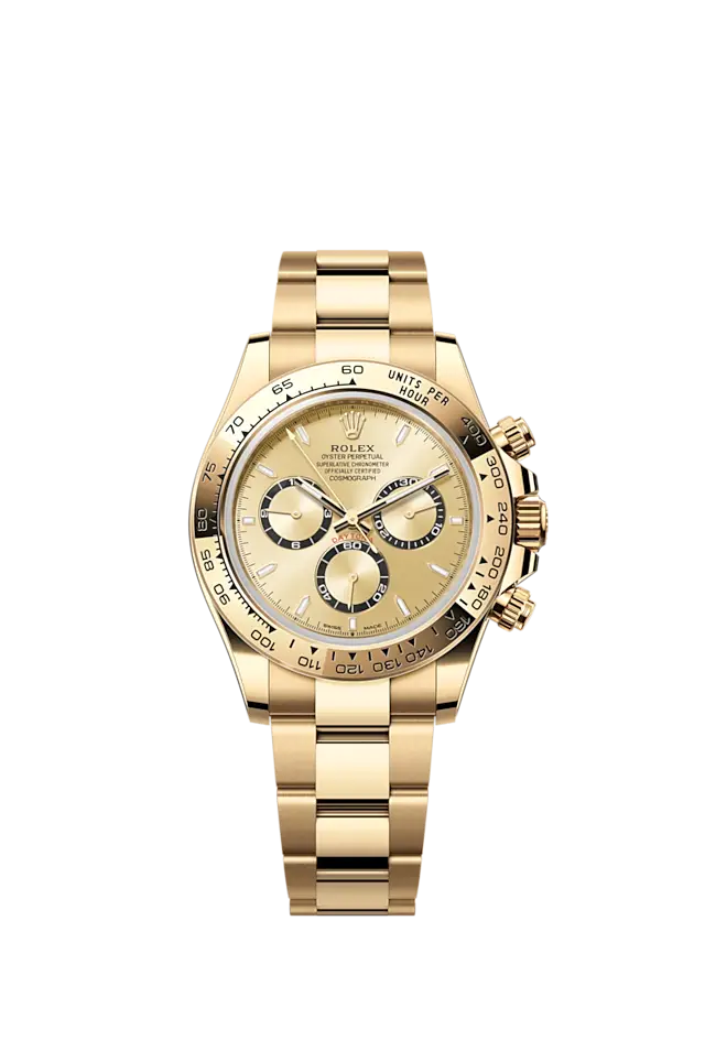 Rolex Cosmograph Daytona 40mm, 18k Yellow Gold, Ref# 126508-0005
