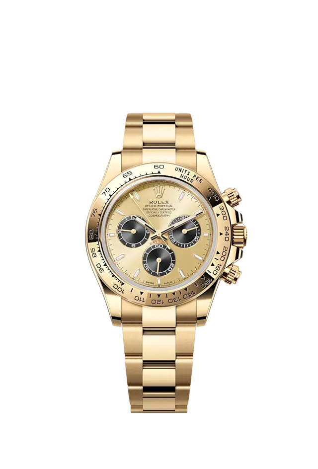 Rolex Cosmograph Daytona 40mm, 18k Yellow Gold, Ref# 126508-0006