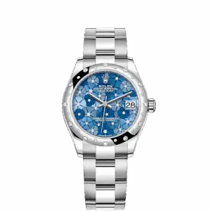 Rolex Datejust 31mm, Oystersteel and 18k White Gold with Diamonds, Ref# 278344rbr-0037