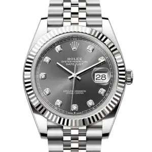 ROLEX Datejust M126334-0006 Oyster, 41 mm, Oystersteel and white gold