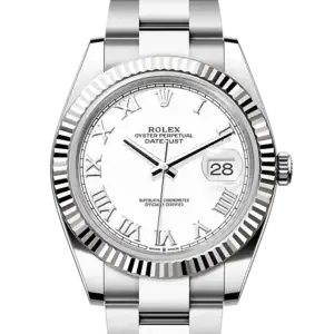 Rolex Datejust M126334-0023 Oyster, 41 mm, Oystersteel and white gold
