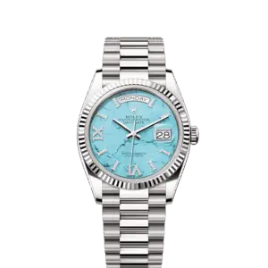 Rolex Day-Date 36, 18k White Gold with Diamond-set, 36mm, Ref# 128239-0044