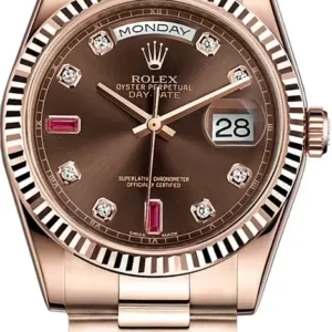 Rolex Day-Date 36 Rose Gold Luxury Watch 118235-0093