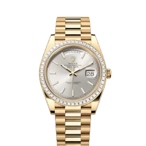 Rolex Day-Date 40, 18k Yellow Gold with Diamond-set, 40mm, Ref# 228398tbr-0040