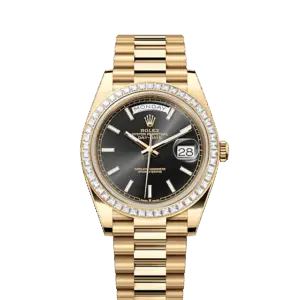 Rolex Day-Date 40, 18k Yellow Gold with Diamond-set, 40mm, Ref# 228398tbr-0041