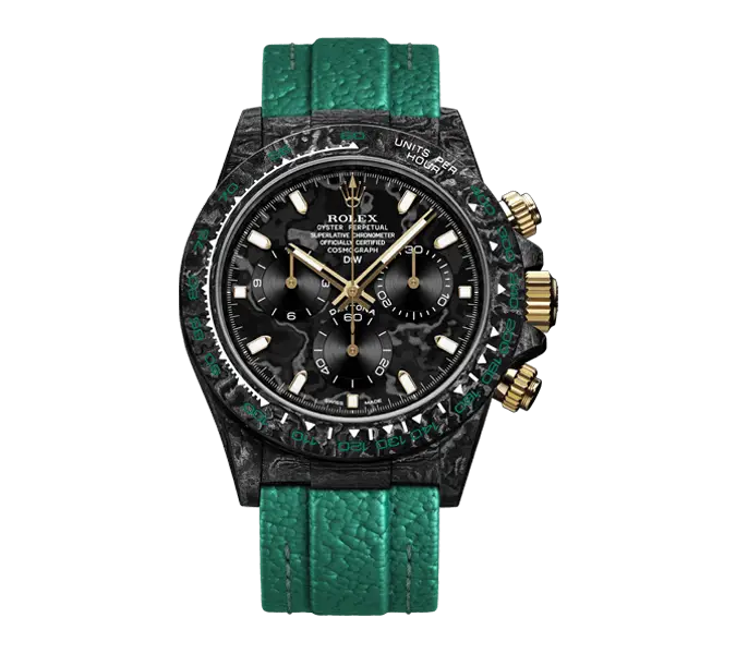ROLEX Diw Daytona carbon emerald 40mm oyster carbon