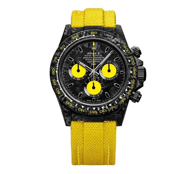 ROLEX Diw Daytona carbon lemon edition 40mm oyster black