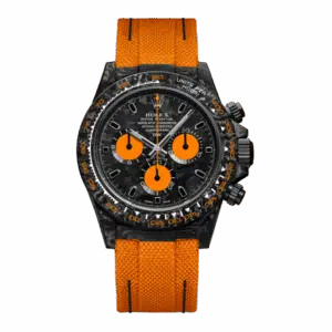 ROLEX Diw Daytona carbon orange edition 40mm oyster black
