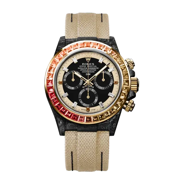 ROLEX Diw Daytona carbon rainbow sunray 40mm carbon