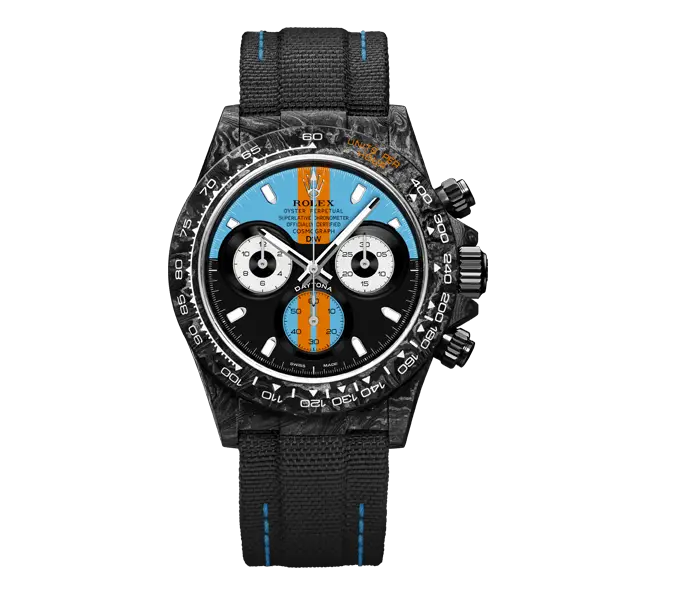 ROLEX Diw Daytona gt blue 40mm oyster black