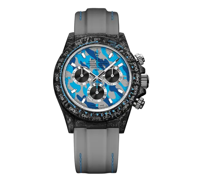 ROLEX Diw Daytona military blue 40mm oyster black