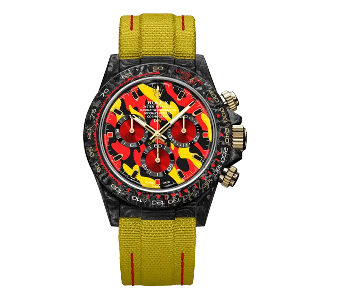 ROLEX Diw Daytona military yellow 40mm oyster black