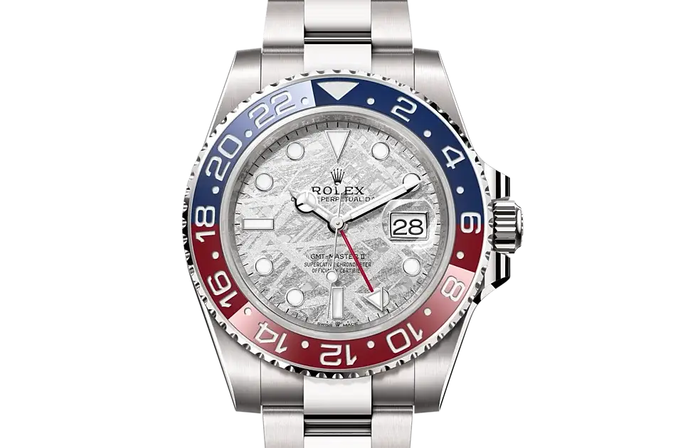 Rolex GMT-MASTER II Oyster, 40 mm, white gold M126719BLRO-0002