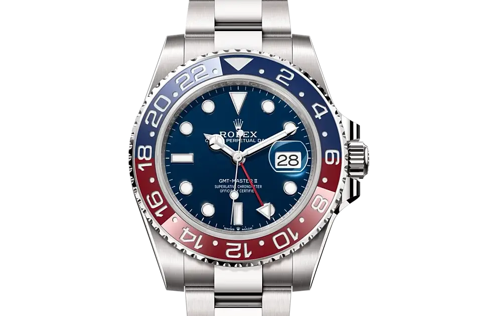 Rolex GMT-Master II Oyster, 40 mm, white gold M126719BLRO-0003