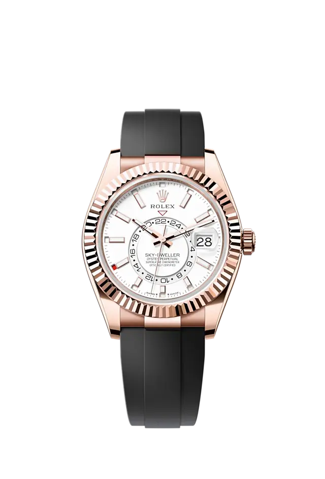 Rolex Sky-Dweller, 42mm, 18k Everose Gold, Ref# 336235-0003