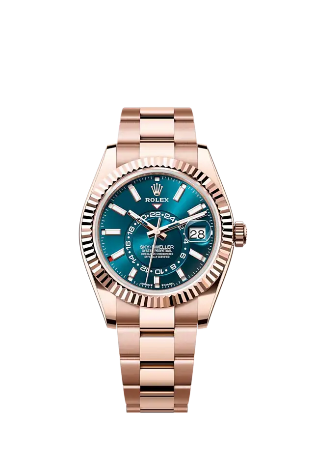 Rolex Sky-Dweller, 42mm, 18k Everose Gold, Ref# 336935-0001