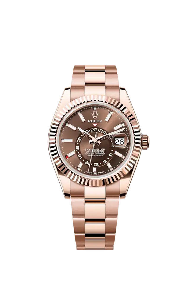 Rolex Sky-Dweller, 42mm, 18k Everose Gold, Ref# 336935-0002