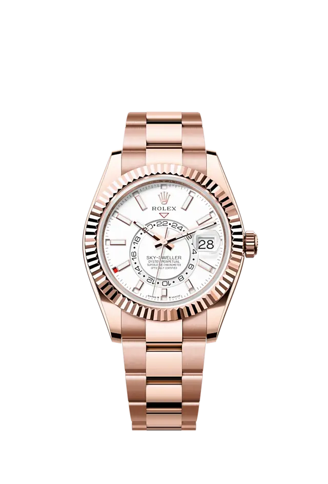 Rolex Sky-Dweller, 42mm, 18k Everose Gold, Ref# 336935-0003