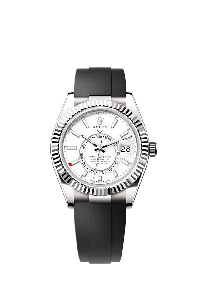 Rolex Sky-Dweller, 42mm, 18k White Gold, Ref# 336239-0003