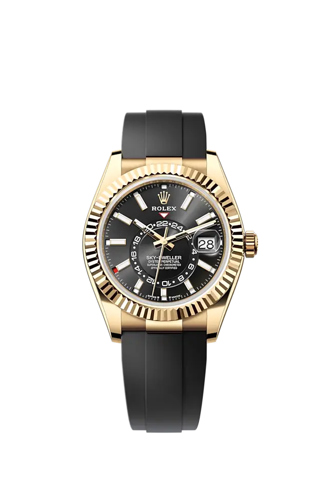 Rolex Sky-Dweller, 42mm, 18k Yellow Gold, Ref# 336238-0002