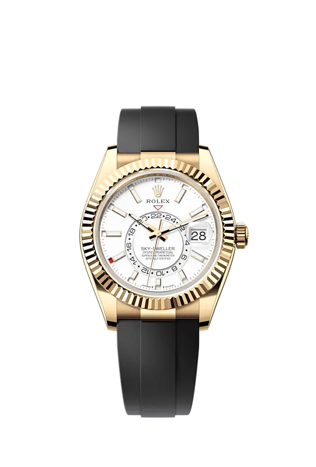 Rolex Sky-Dweller, 42mm, 18k Yellow Gold, Ref# 336238-0003