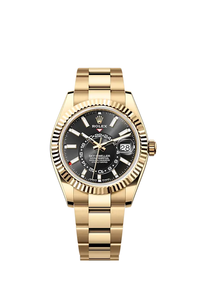 Rolex Sky-Dweller, 42mm, 18k Yellow Gold, Ref# 336938-0002
