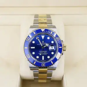 Rolex Steel and Gold Submariner Date Watch Blue Bezel Blue Dial 2020 Release 126613LB LT2060