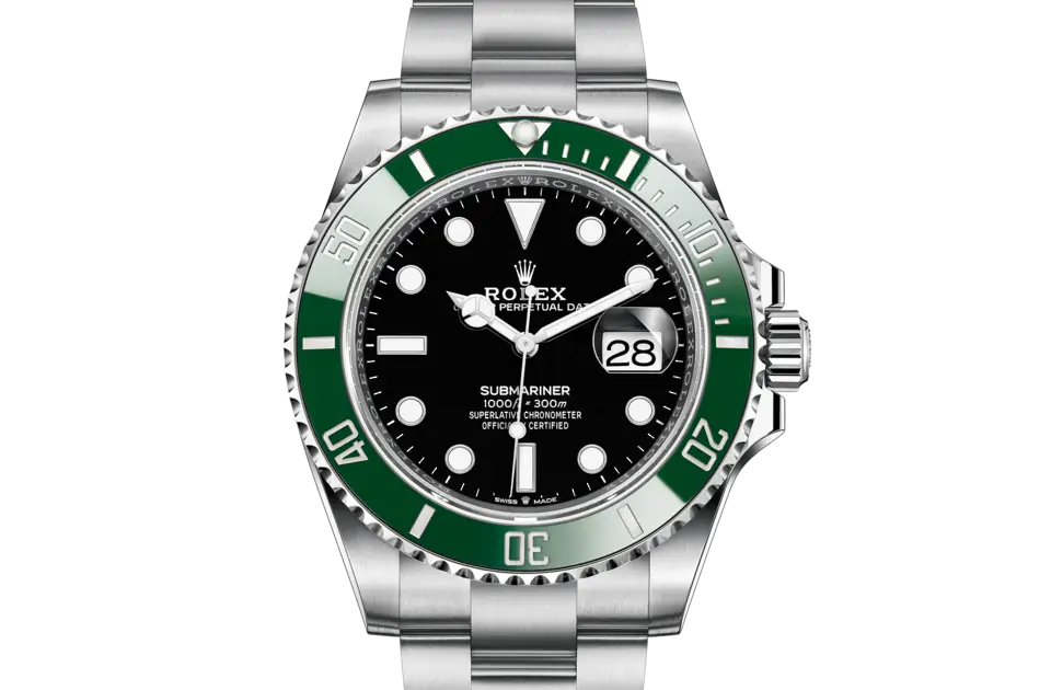 Rolex Submariner Date Oyster, 41 mm, Oystersteel m126610lv-0002 “Starbucks”