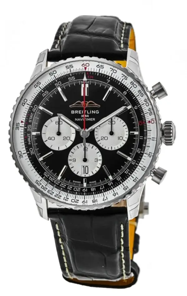 Breitling Ab0137211B1P1 Navitimer B01 Black Dial - Image 3