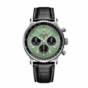 Breitling Ab0138241L1P1 Navitimer B01 Green Dial - ?ew