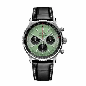 Breitling Ab0138241L1P1 Navitimer B01 Green Dial