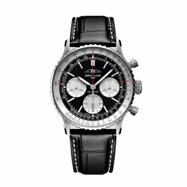Breitling Ab0137211B1P1 Navitimer B01 Black Dial