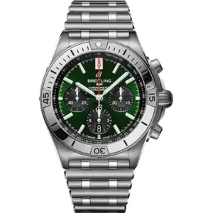 Breitling Watch Chronomat B01 42 Bentley Green Bracelet