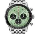 Breitling Ab0138241L1A1 Navitimer B01 Green Dial - ?ew
