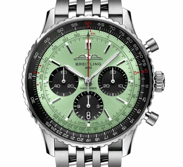 Breitling Ab0138241L1A1 Navitimer B01 Green Dial - ?ew - Image 2
